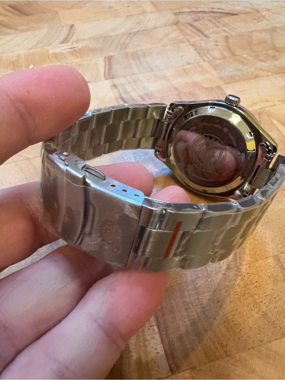 New Orient Stainless Steel Diver Watch - Blue Face - Picture 9 of 9
